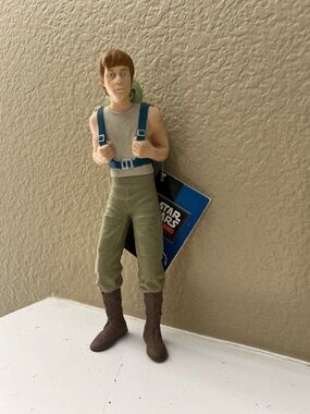 LUKE SKYWALKER & YODA STAR WARS 10" APPLAUSE SERIES VINTAGE MINT SHAPE 1995